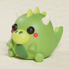 Dragon (Cute) 3D Printer Model