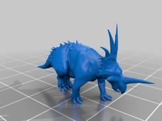 Styracosaurus Albertensis 3D Printer Model