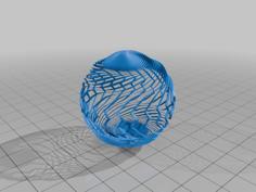 Strange Sphere 3D Printer Model