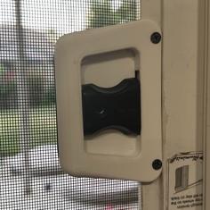 Replacement Screen Door Handle 3D Printer Model