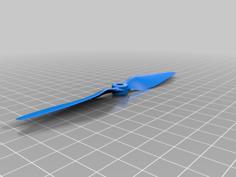 RC Airplane Propeller 14cm 3D Printer Model