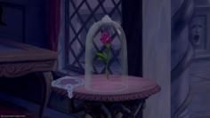 Beauty And The Beast Rose Wall Mount 3D Printer Model