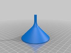 Funnel For Vase Mode 3D Printer Model