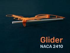 Glider – NACA 2410 3D Printer Model