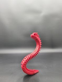 Articulated Baby Basilisk 3D Printer Model