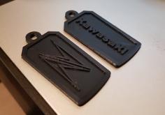 Kawasaki Z Keychain 3D Printer Model