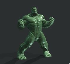 FREE HULK Figure 3D Printer Model