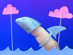 Finger Shark 3D Printer Model