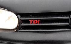 VW Golf IV TDI Front Grill Badge Logo 3D Printer Model