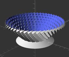 Cubic Bowl 3D Printer Model