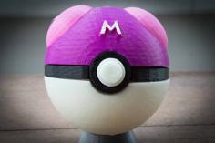 Fixed ‘M’ Masterball, With Magnetic Clasp 3D Printer Model