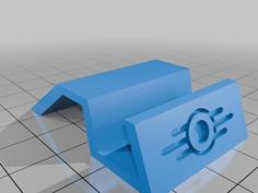 Mini Smartphone Stand Vault Tec 3D Printer Model