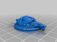 COD MW3 Skull Snake Coin 3D Printer Model