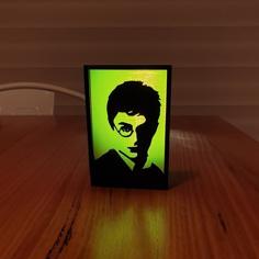 Harry Potter Silhouette Art 3D Printer Model