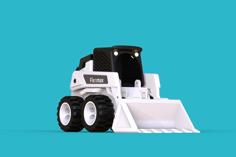 Skid Loader Mini RC 3D Printer Model