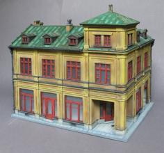 Town House 11 – Corner House 3D Printer Model