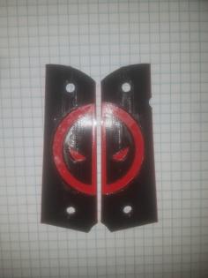 Deadpool 1911 Grips 3D Printer Model