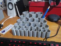 Large Hexagon Tool Holder 3D Printer Model