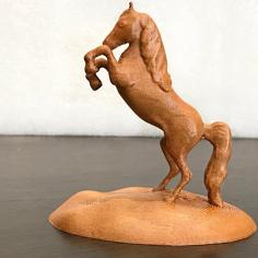 Arabian Horse Desk Stand 3D Printer Model