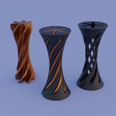 Spiral Hourglass (Fidget Toy) 3D Printer Model