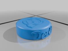 New Jersey Devils Hockey Puck 3D Printer Model