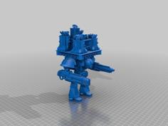 Adepts Titanicus Chaos Emperor Titan 3D Printer Model