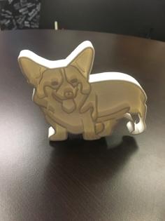 Corgi Cookie Cutter 3D Printer Model