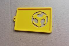 FabLabKeyCardHolder 3D Printer Model