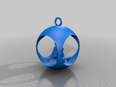 Christmas Ball 3D Printer Model