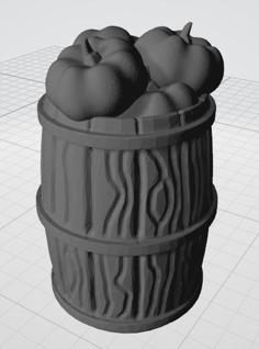 Barrel Of Pumpkin 3D Printer Model