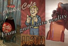 Fallout 4 Nuka Cola 3D Printer Model