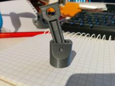 Keychain Piston And Rod 3D Printer Model