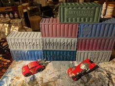 Gaslands – Shipping Containers 3D Printer Model