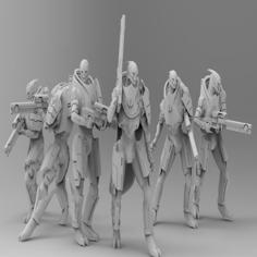 Greater Good FireBlade – Turian Auxiliary 3D Printer Model