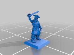 Undead Pirate Captain 3D Printer Model