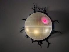 Deathstar Lamp 3D Printer Model