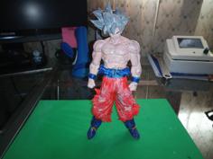 Goku Ultra Instinct Dragon Ball Z 3D Printer Model