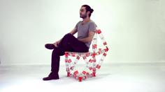 TrussFab Chair 3D Printer Model