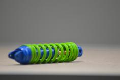 Shock Absorber Key Chain 3D Printer Model