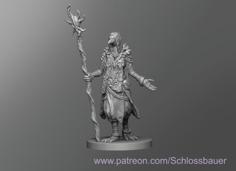 Kenku Warlock Female 3D Printer Model