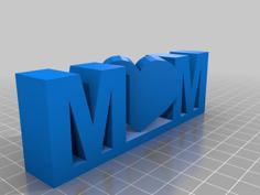 Gift For Mother 3D Printer Model