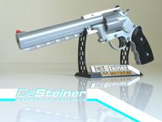 Revolver II : Double & Single Action | Mechanically Working Prop Gun 3D Printer Model