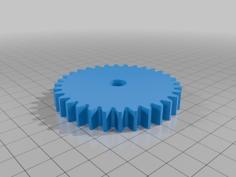 Spur Gear Test Print 3D Printer Model