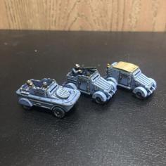 1-100 Warden Scout Cars 3D Printer Model