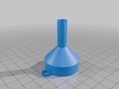 Mini Funnel For Mini Bottles 3D Printer Model