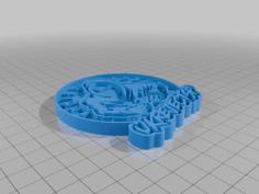 UKREJECTSP TWITCH CHALLENGE COIN 3D Printer Model