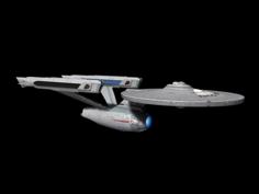 Star Trek – The Motion Picture USS Enterprise Refit NCC-1701 3D Printer Model