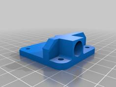 CR-10/ Ender 2 Extruder Push Through 3D Printer Model