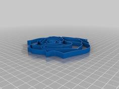 Rose Outline 3D Printer Model