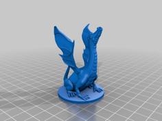 Adalinda: The Singing Serpent Gaming Figure 3D Printer Model